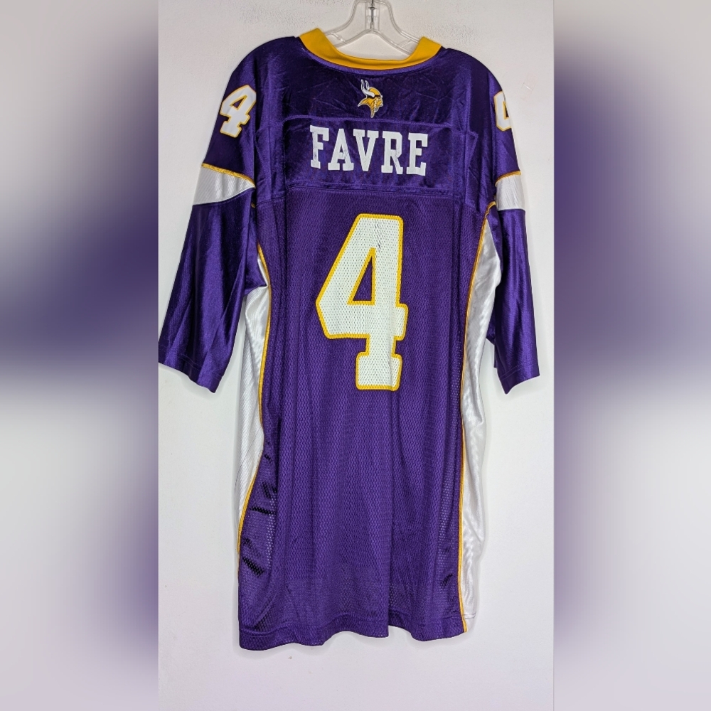 Vintage Brett Favre Rebook Minnesota Vikings Football Jersey Size 2XL
